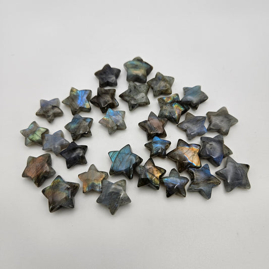 10mm Labradorite Star Single Beads.