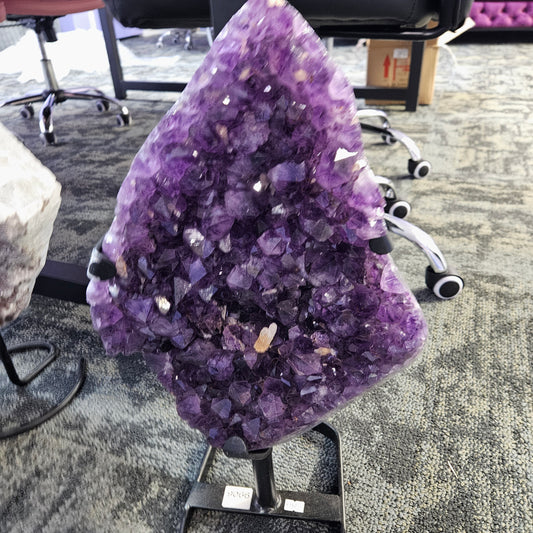 13in Amethyst Cluster on Stand.