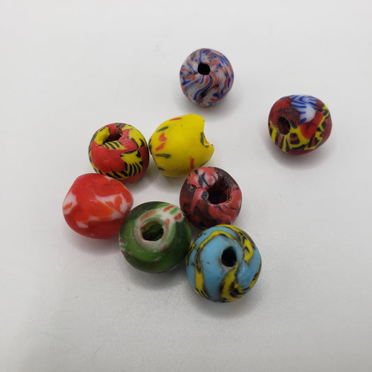 Glass Bright Colorful Bead