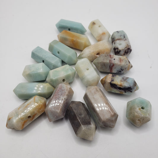 6*10mm Amazonite Double Point