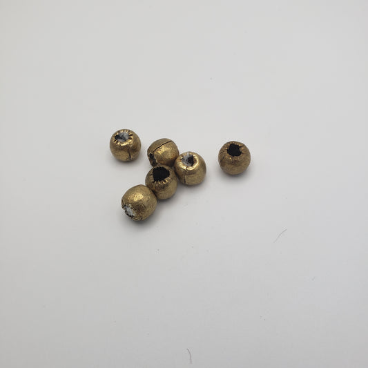 Large Metal Gold Bead Single