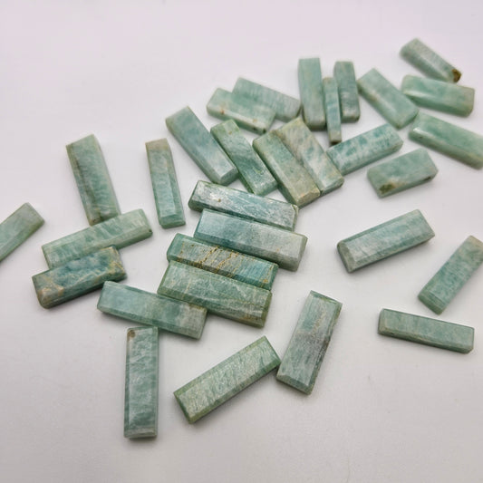 Assorted Amazonite Top Drill Rectangle SINGLE