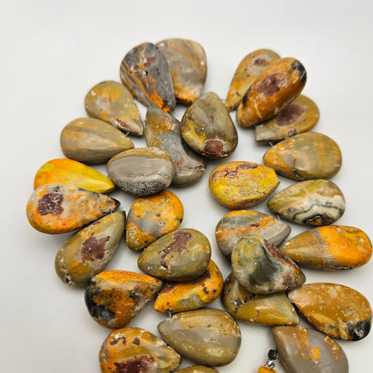 Bumblebee Jasper Top Drill Assorted