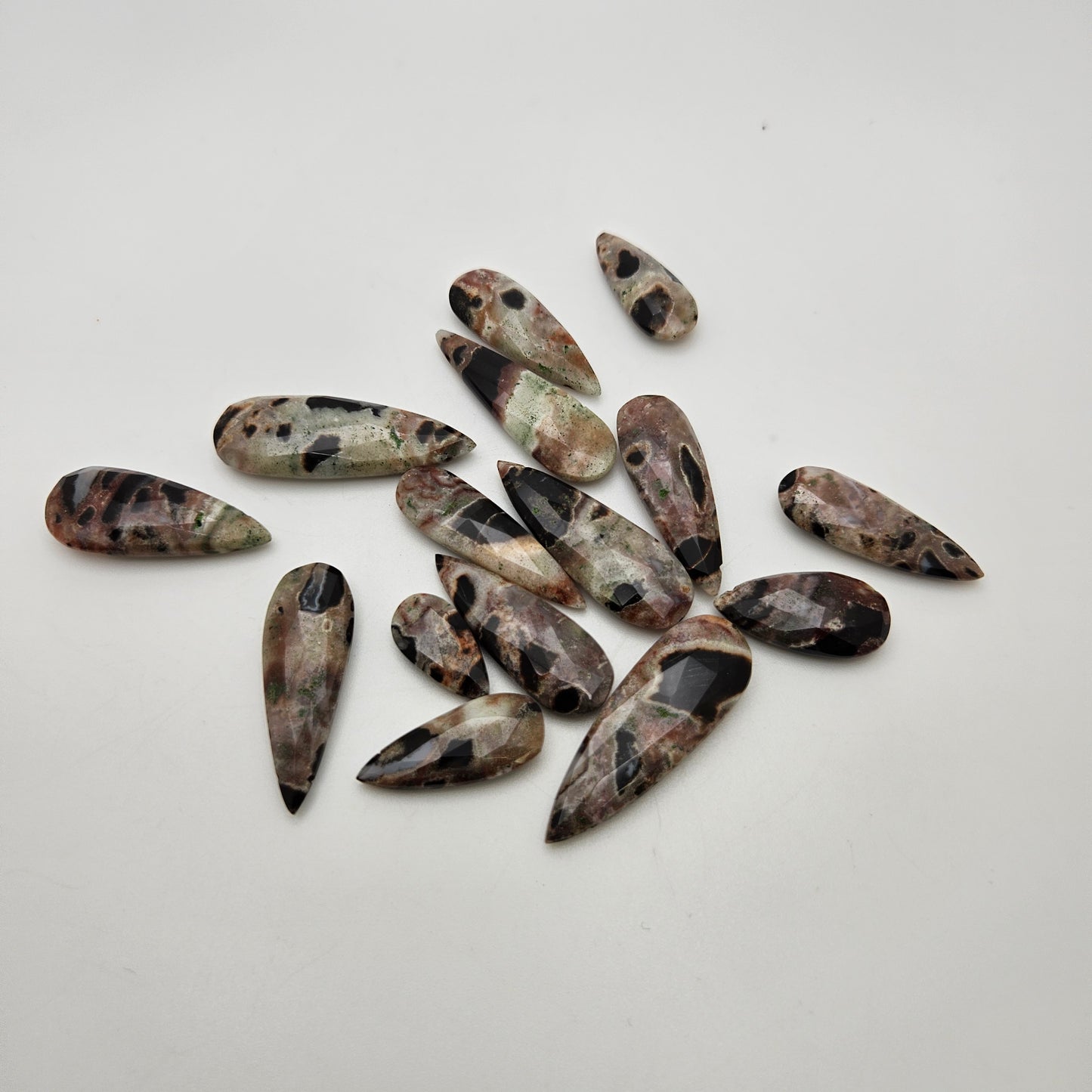 Assorted Ocean Jasper Top Drill SINGLE