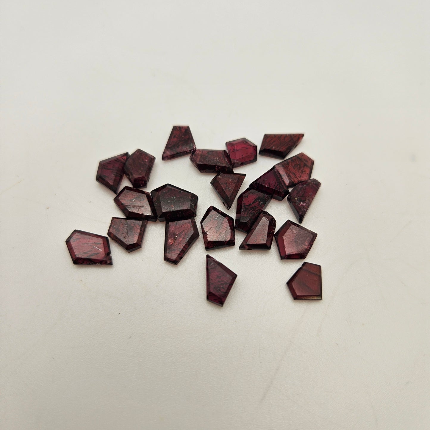 Garnet Top Drill Faceted