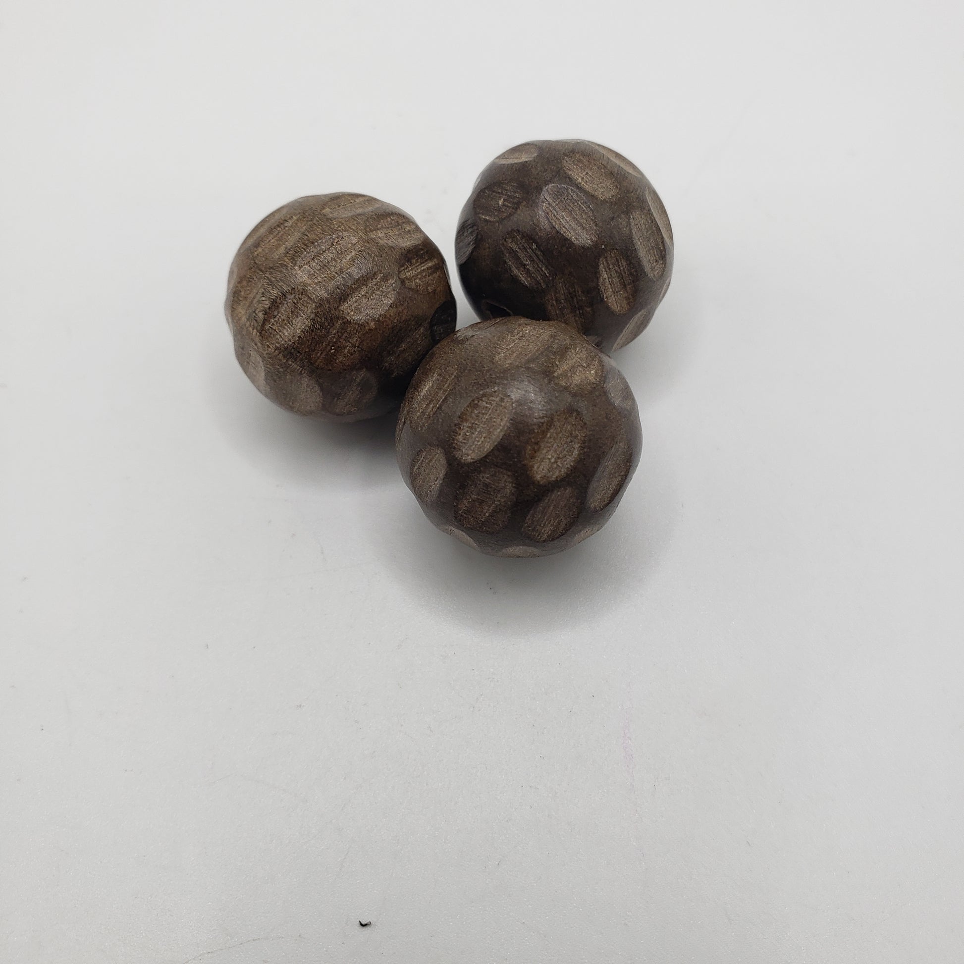 Extra Large  Brown Polka dot Bead Single.