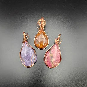 Cabochon Pendant Wire Wrapping Class