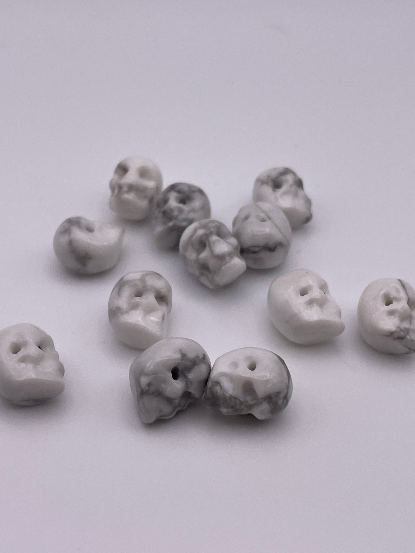 8mm Howlite Single Bead